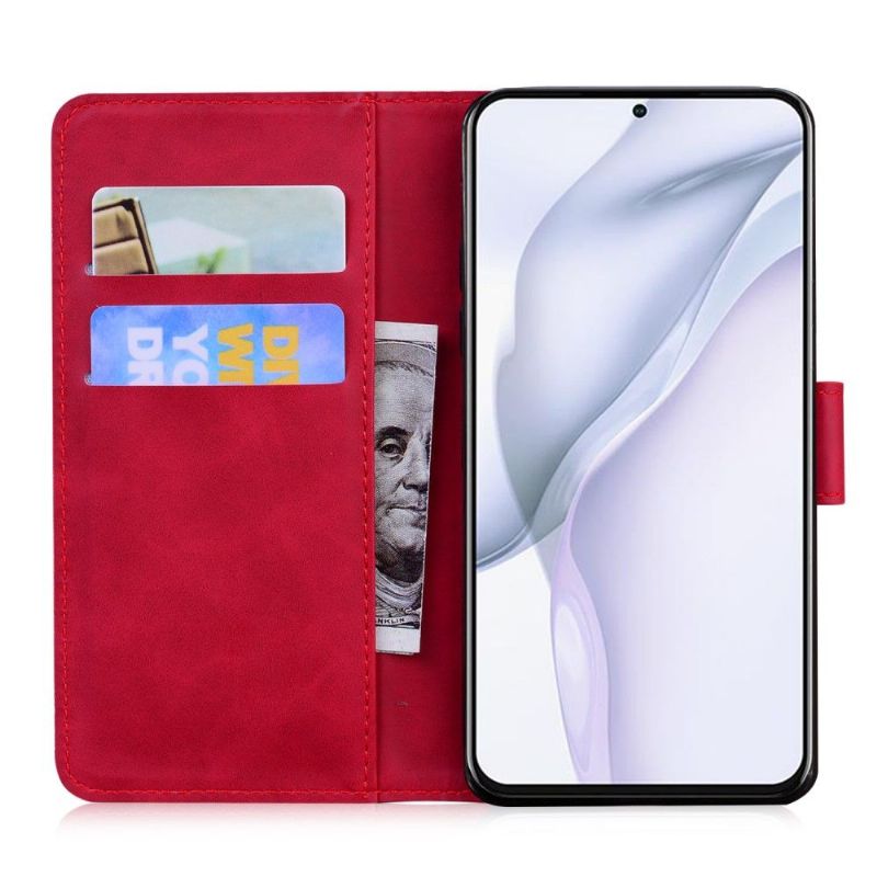 Flipové Pouzdro Na Huawei P50 Pro Římský Měkký Dotek