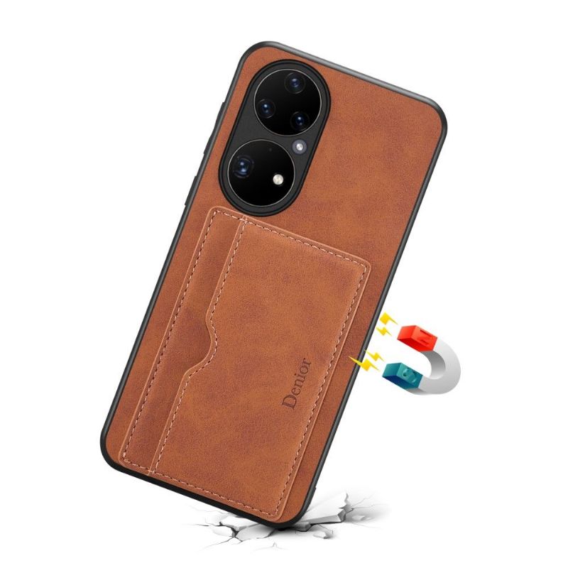 Kryt Na Huawei P50 Pro Držitel Karty Denior