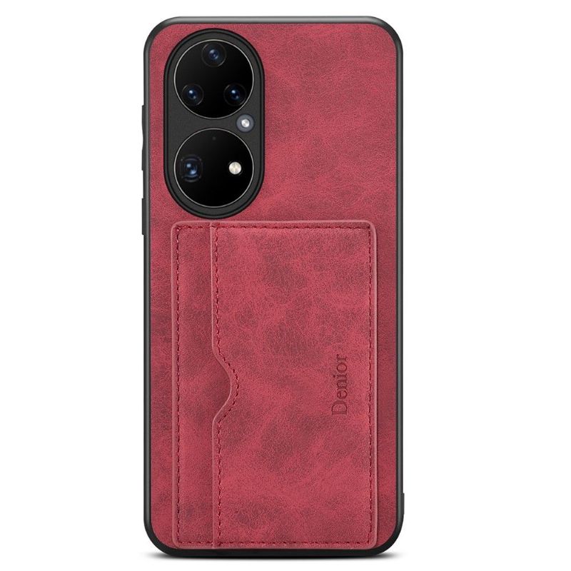 Kryt Na Huawei P50 Pro Držitel Karty Denior