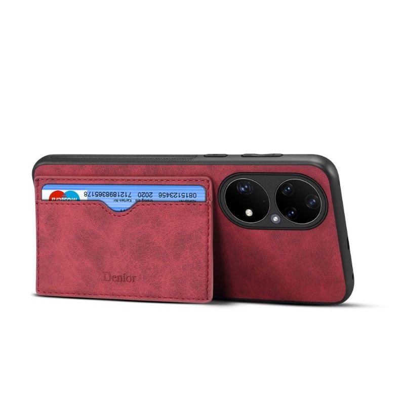Kryt Na Huawei P50 Pro Držitel Karty Denior