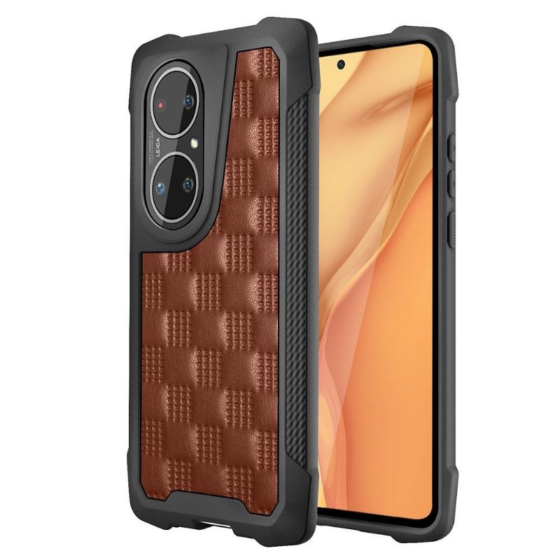 Kryt Na Huawei P50 Pro Prošívaná Řada Phantom