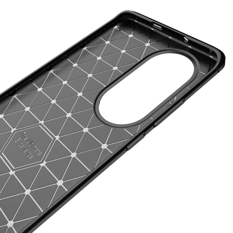 Kryt Na Huawei P50 Pro Silikonový Kartáčovaný Efekt
