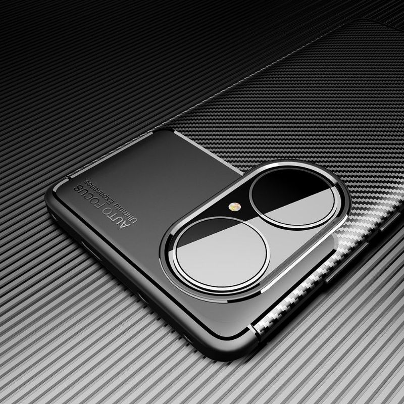 Kryt Na Huawei P50 Pro Styl Uhlíkových Vláken