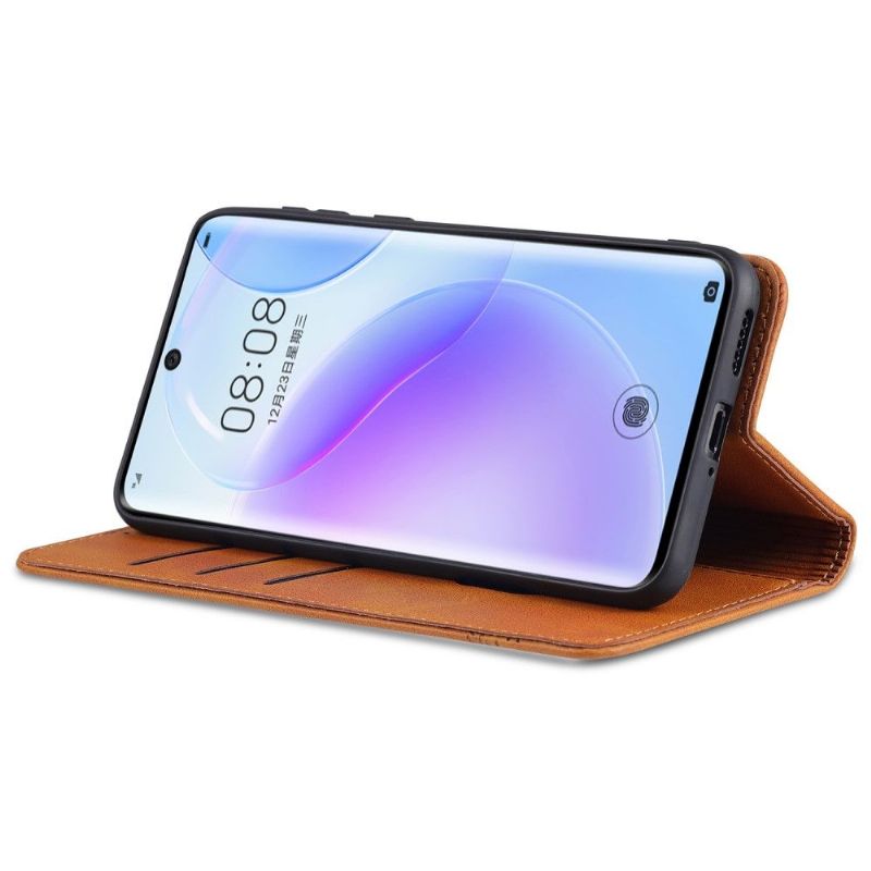 Pouzdra Na Huawei P50 Pro Peněženkové Pouzdro Umělá Kůže Azns