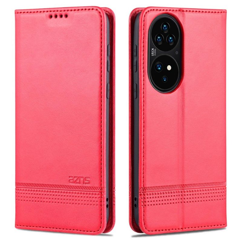 Pouzdra Na Huawei P50 Pro Peněženkové Pouzdro Umělá Kůže Azns