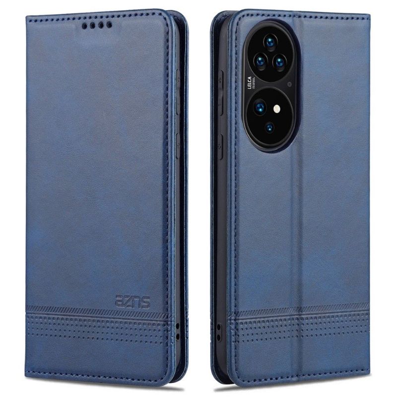 Pouzdra Na Huawei P50 Pro Peněženkové Pouzdro Umělá Kůže Azns