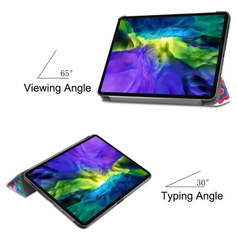 Obal iPad Pro 11 (2020) Chytří Motýli A Květiny