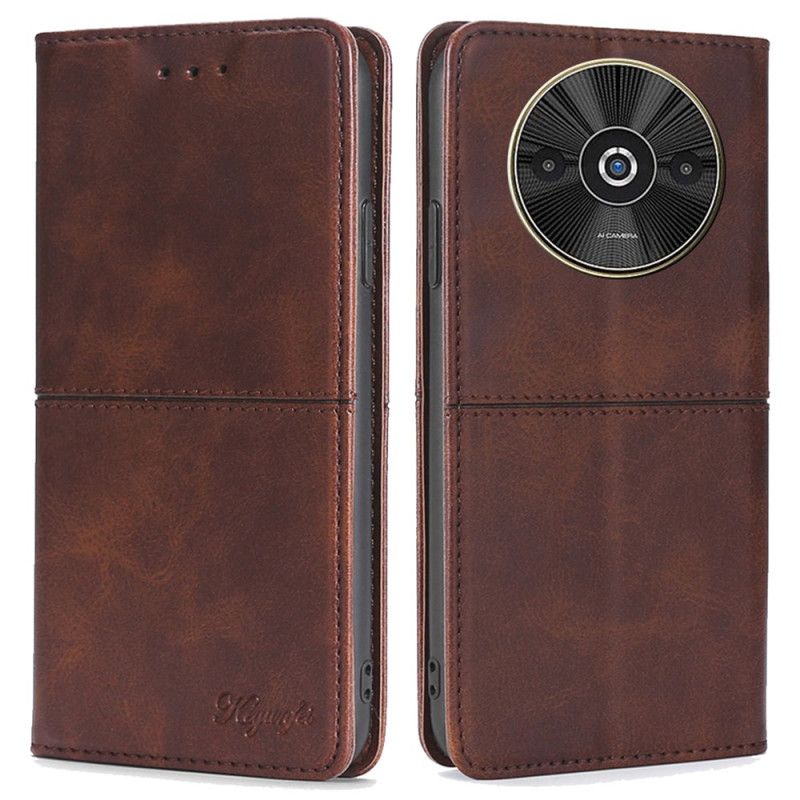 Kožené Pouzdro Folio Na Poco C61 Retro Styl