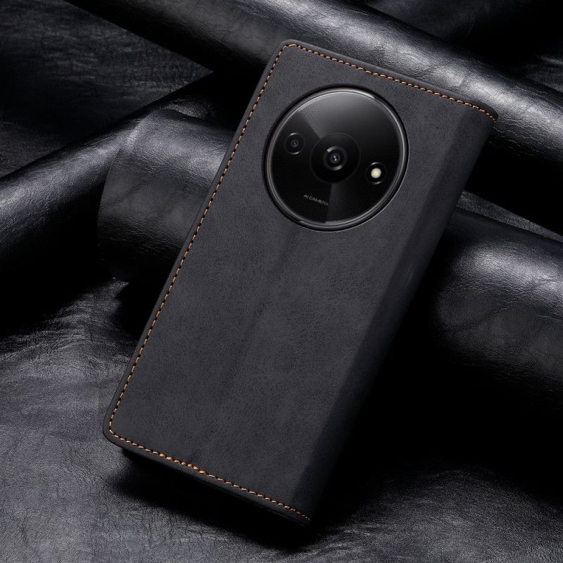 Kožené Pouzdro Folio Na Poco C61 Styl Kůže
