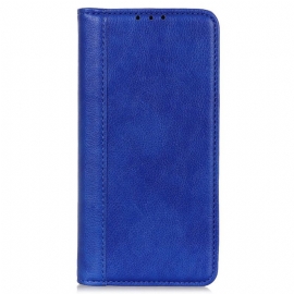 Kožené Pouzdro Folio Poco C61 Štípaná Kůže