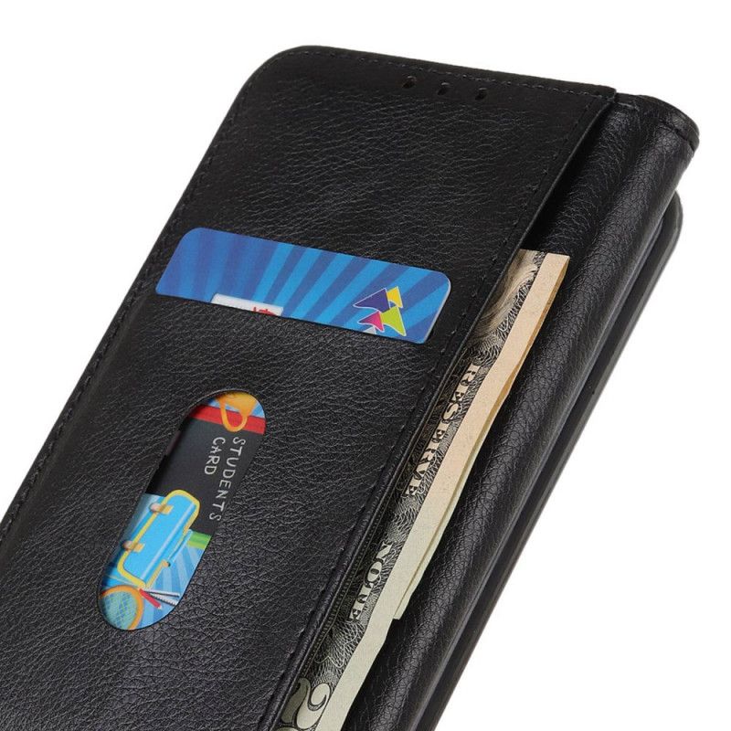 Kožené Pouzdro Folio Poco C61 Štípaná Kůže