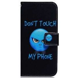 Kožený Kryt Na Poco C61 Telefon Emoji