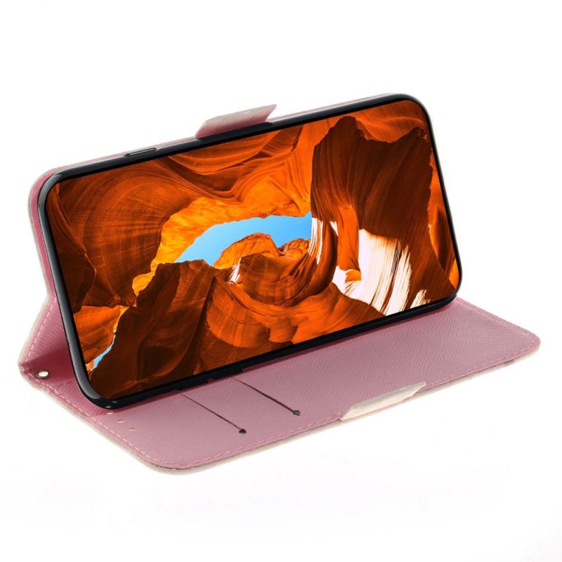 Kožený Kryt Poco C61 Dvě Tanga Kočky