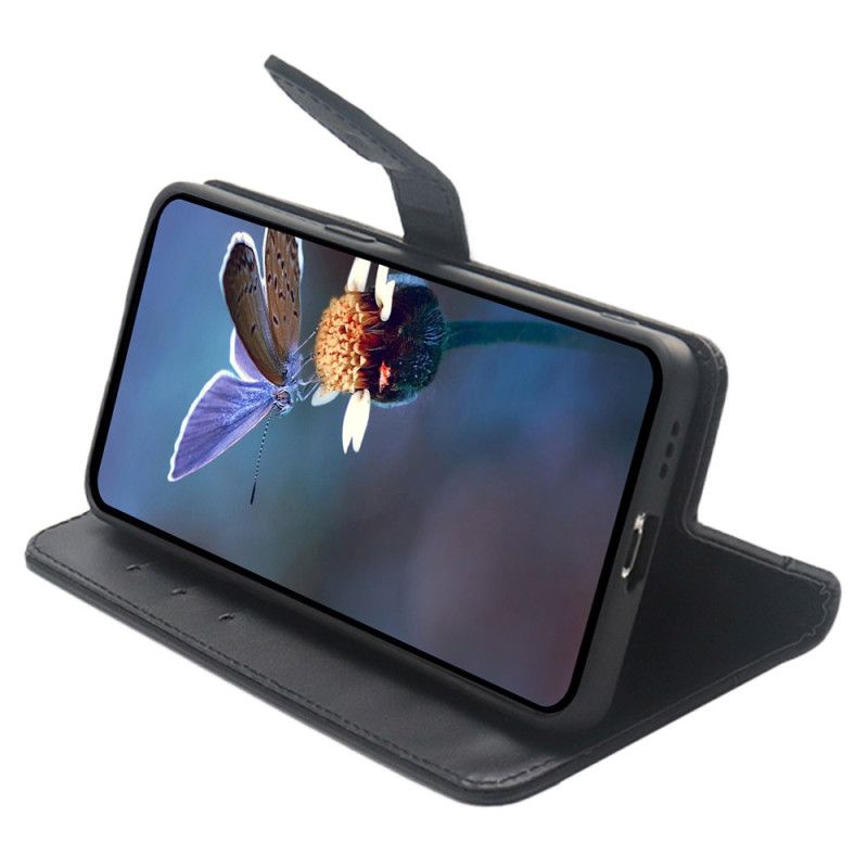 Kožený Kryt Poco C61 Idewei Popruhové Nýty