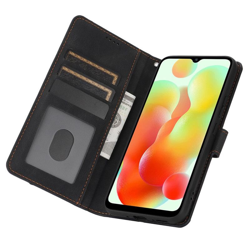 Kožený Kryt Poco C61 Magnetická Spona