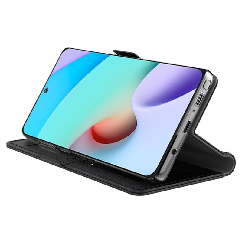 Kožený Kryt Poco C61 Odnímatelný Držák Karty