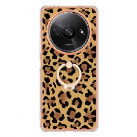 Kryt Na Poco C61 Držák Prstenu S Leopardím Vzorem