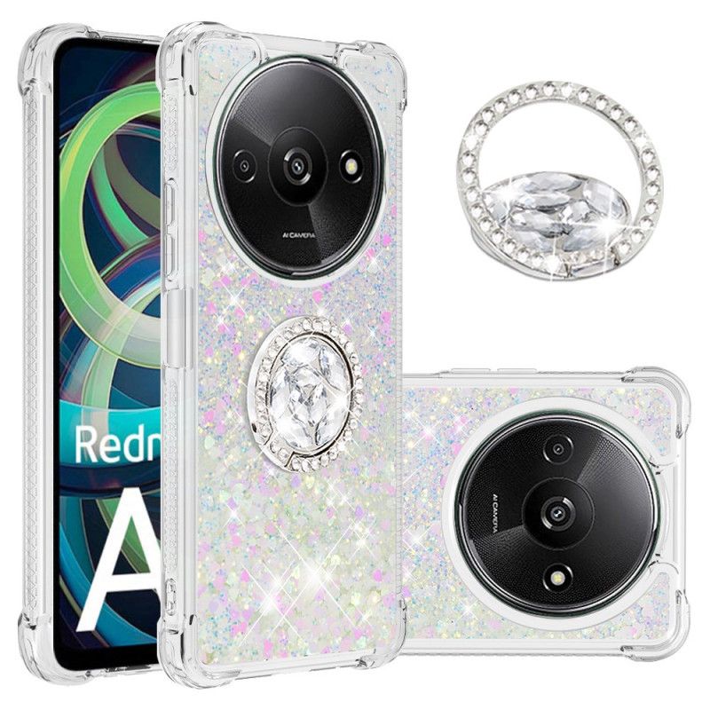 Kryt Na Poco C61 Podpora Glitter Ring