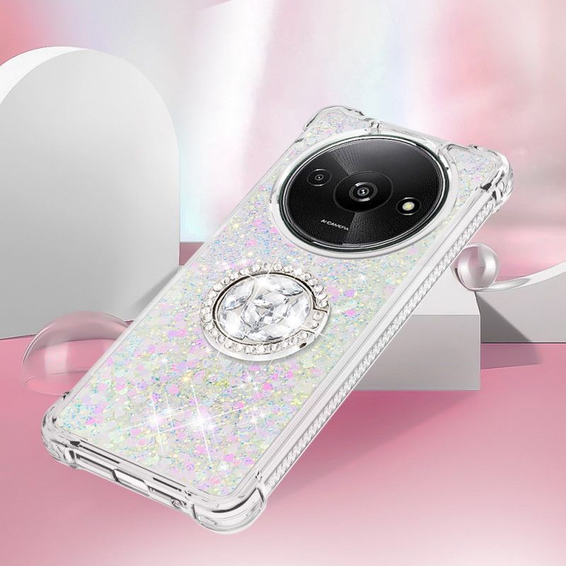 Kryt Na Poco C61 Podpora Glitter Ring