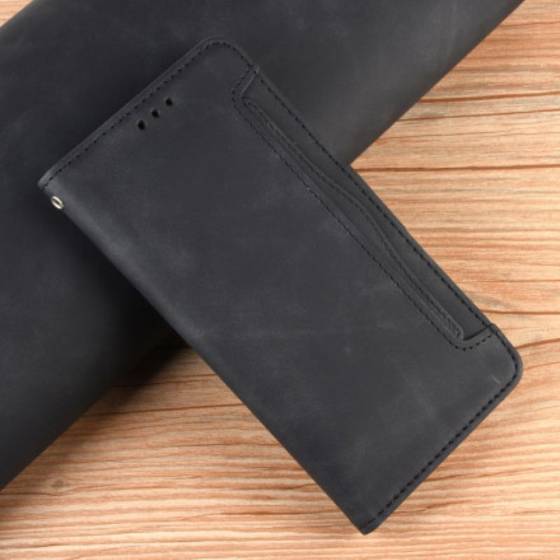 Kožené Pouzdro Na Moto G100 Multi-card Premier Class