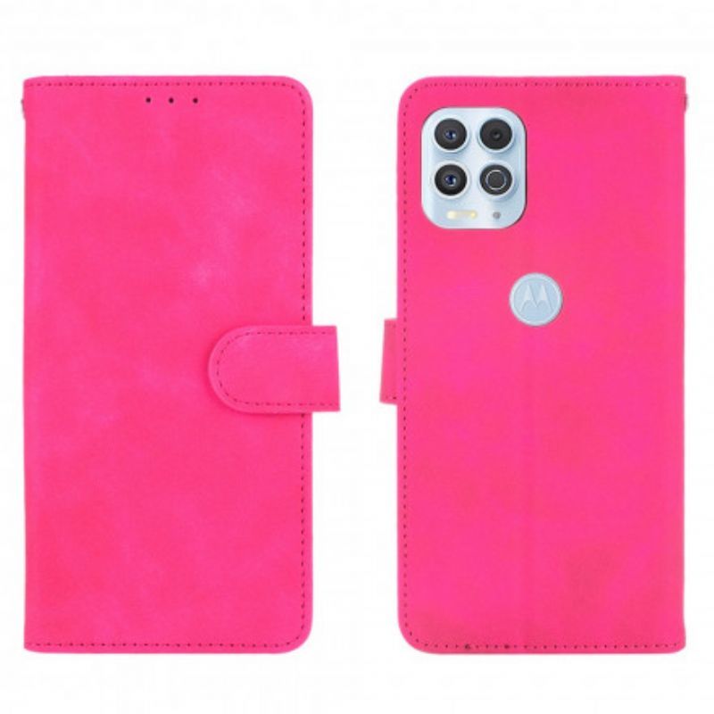 Kožené Pouzdro Na Moto G100 Skin Touch