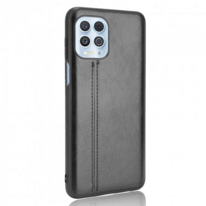 Kryt Na Moto G100 Couture Efekt Kůže