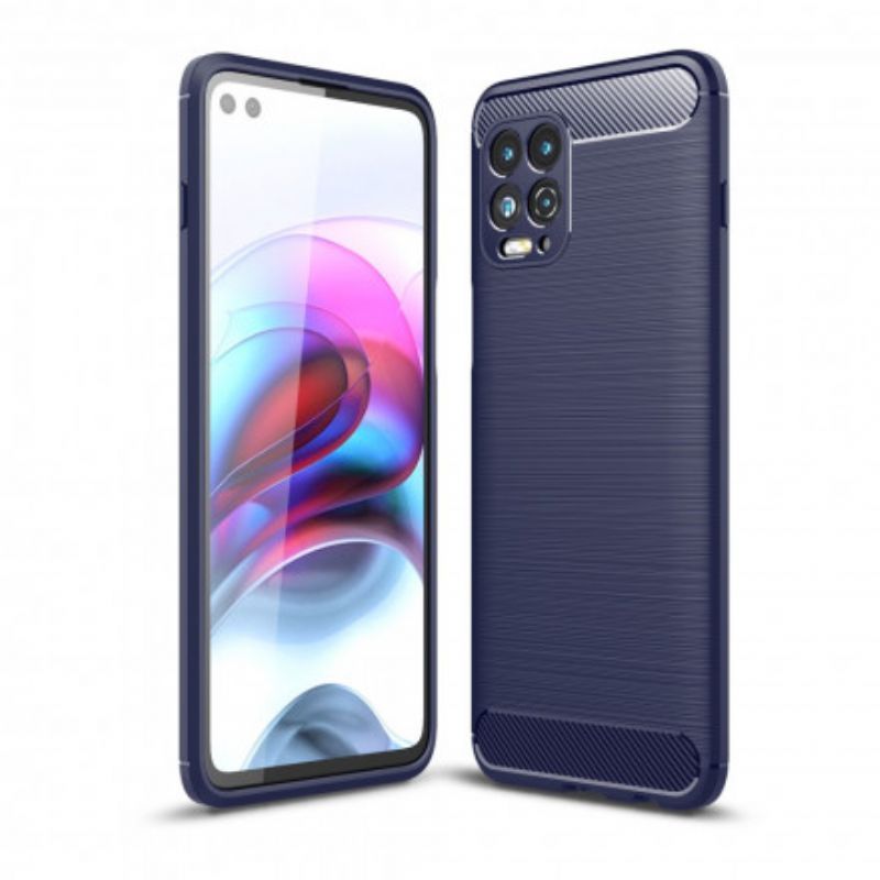 Kryt Na Moto G100 Kartáčované Uhlíkové Vlákno