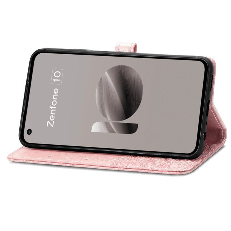 Kožený Kryt Asus Zenfone 10 Barokní Mandala