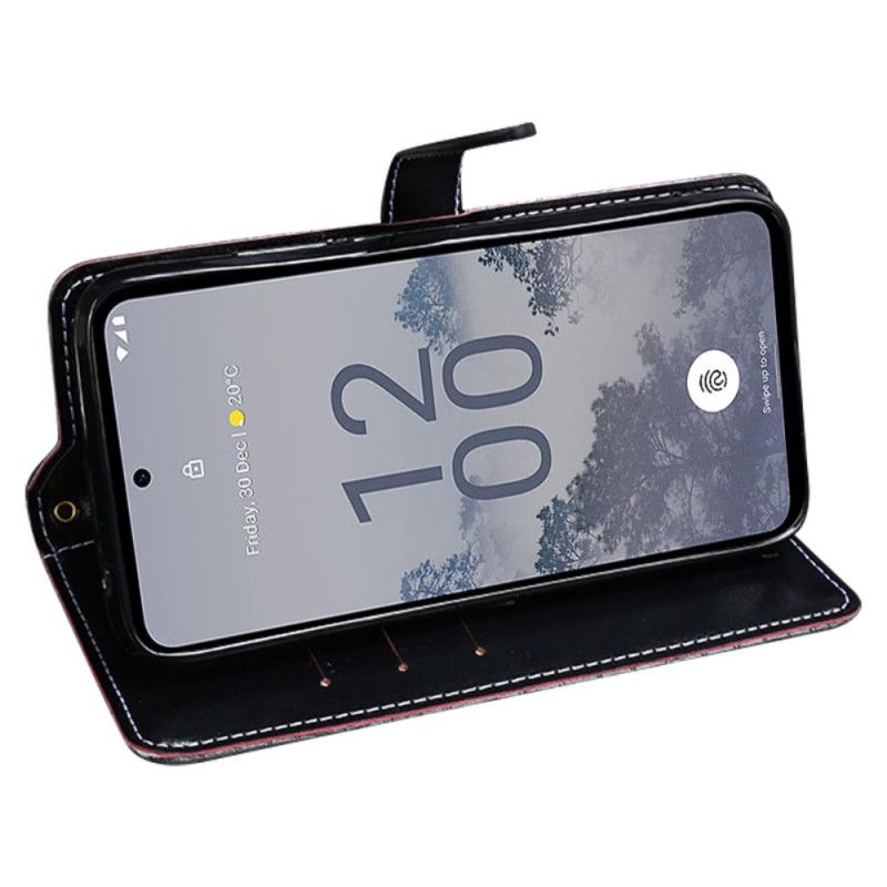 Kožený Kryt Asus Zenfone 10 Krokodýlí Styl Idewei