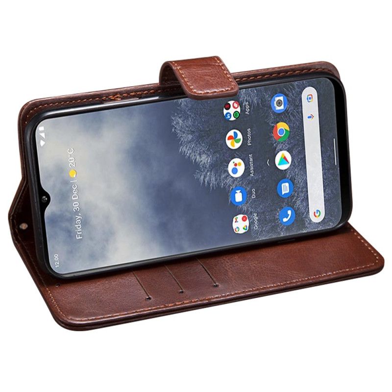 Peněženková Pouzdra Asus Zenfone 10 Idewei Retro Umělá Kůže