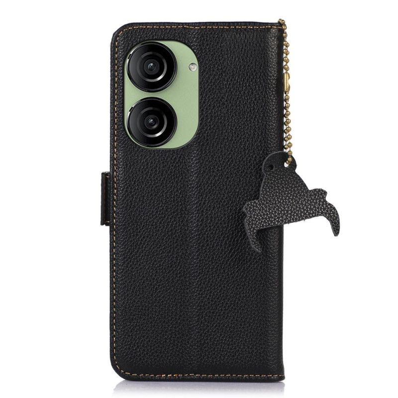 Peněženková Pouzdra Asus Zenfone 10 Kůže S Rfid Blokováním Khazneh