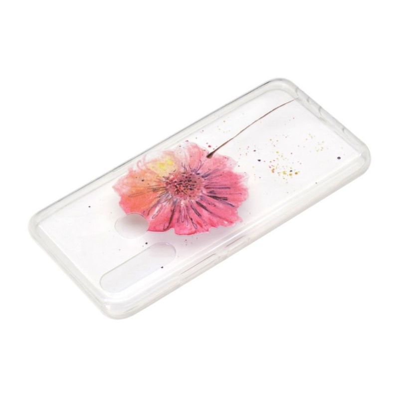 Kryt Na Huawei P40 Lite E Průhledná Květina