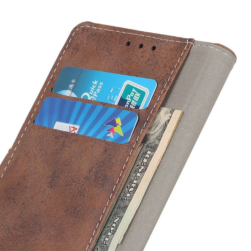 Pouzdra Na Huawei P40 Lite E Vintage Umělá Kůže Cyrius