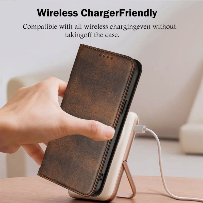 Kožené Pouzdro Folio Huawei Nova 13 Pro Vintage Design