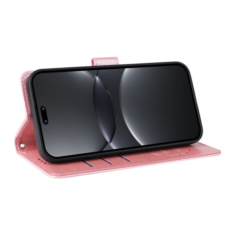 Kožený Kryt Na Huawei Nova 13 Pro Květinový Vzor