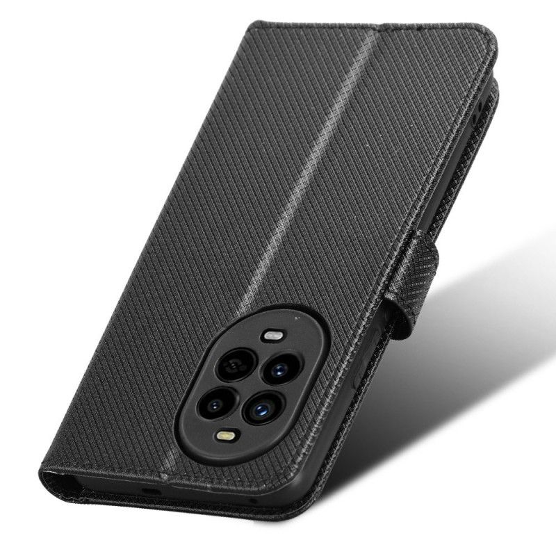 Kožený Kryt Na Huawei Nova 13 Pro Řemínek S Puntíky