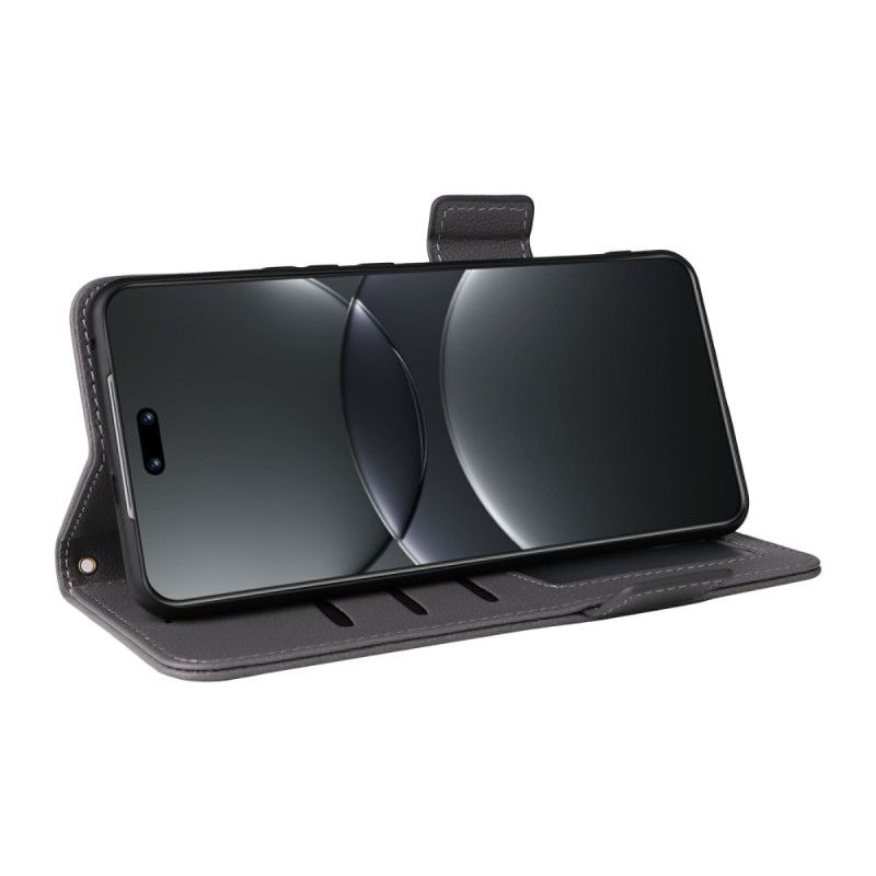 Peněženková Pouzdra Huawei Nova 13 Pro Kryty Na Mobil Řemínek Z Umělé Kůže S Liči