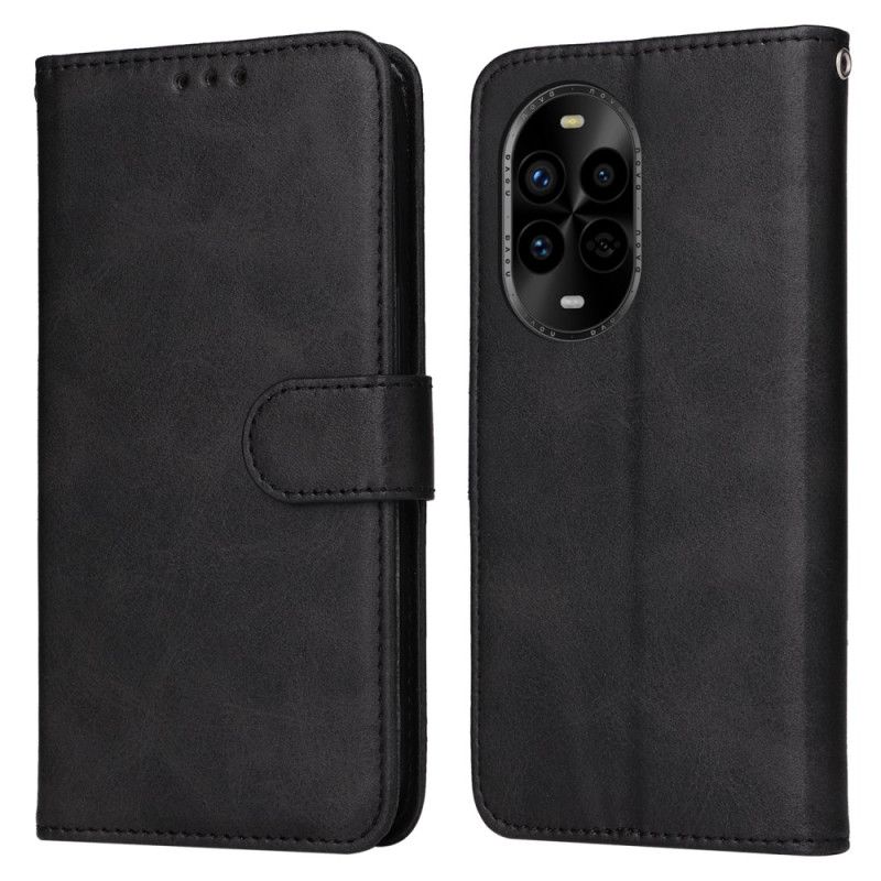 Peněženková Pouzdra Huawei Nova 13 Pro Řemínek S Koženým Efektem