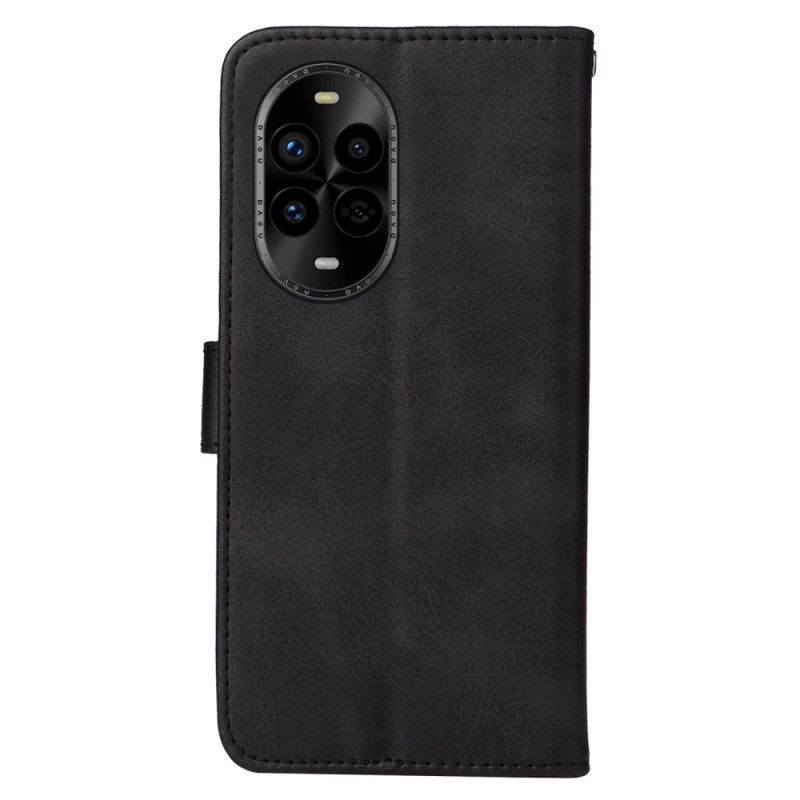 Peněženková Pouzdra Huawei Nova 13 Pro Řemínek S Koženým Efektem