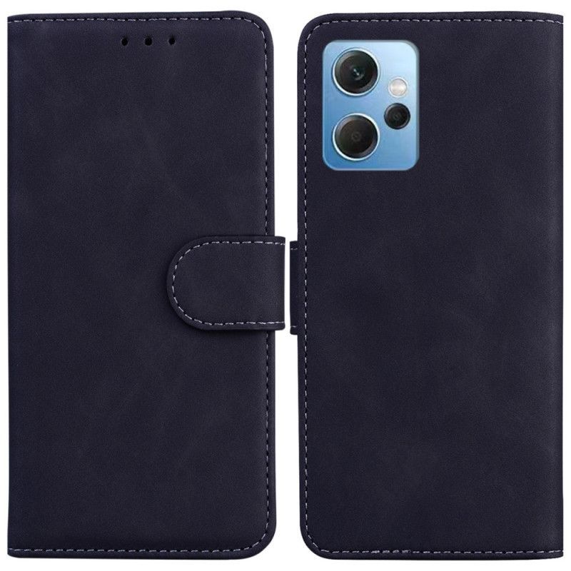Kožené Pouzdro Na Xiaomi Redmi Note 12 4G Obyčejná Umělá Kůže