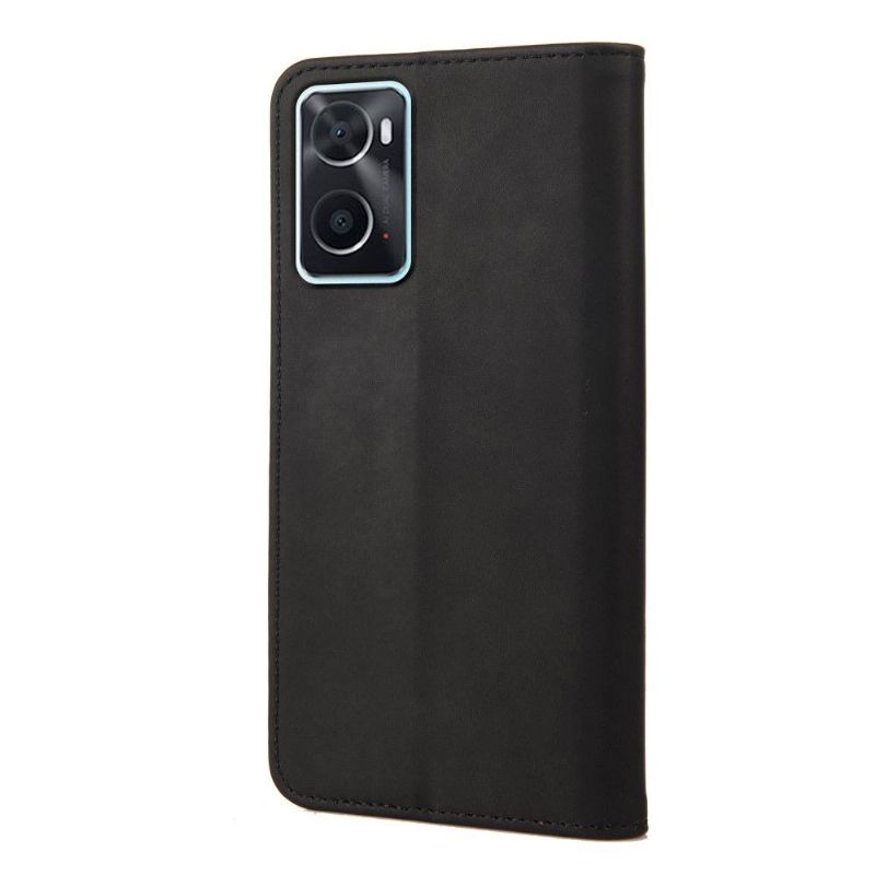 Flipové Pouzdro Na Realme 9i Kožené Pouzdro Obchodní Folio Z Umělé Kůže