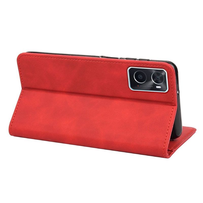 Flipové Pouzdro Na Realme 9i Kožené Pouzdro Obchodní Folio Z Umělé Kůže