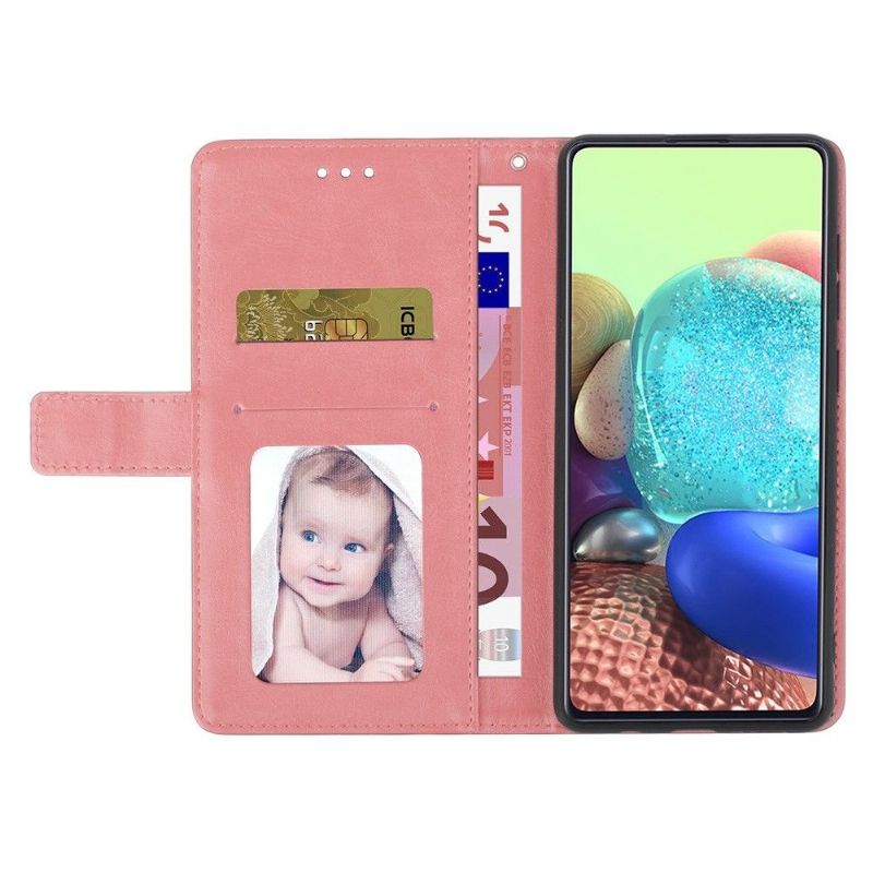 Flipové Pouzdro Na Realme 9i Kožený Efekt Čar Y