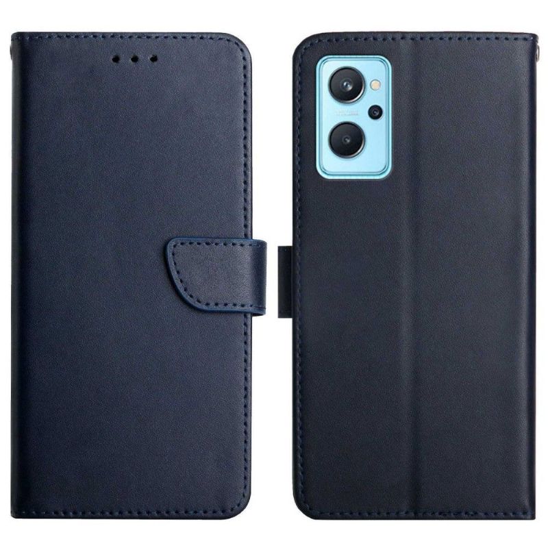 Flipové Pouzdro Na Realme 9i Kůže Hladká Na Dotek