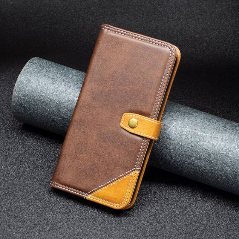 Flipové Pouzdro Na Realme 9i Odkryté Švy Binfen Series-8