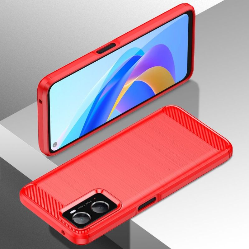 Kryt Na Realme 9i Silikonový Kartáčovaný Efekt