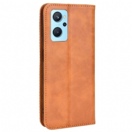 Pouzdra Na Realme 9i Kožený Styl Cirénius