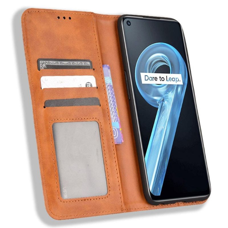 Pouzdra Na Realme 9i Kožený Styl Cirénius