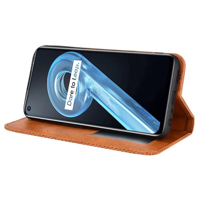 Pouzdra Na Realme 9i Kožený Styl Cirénius