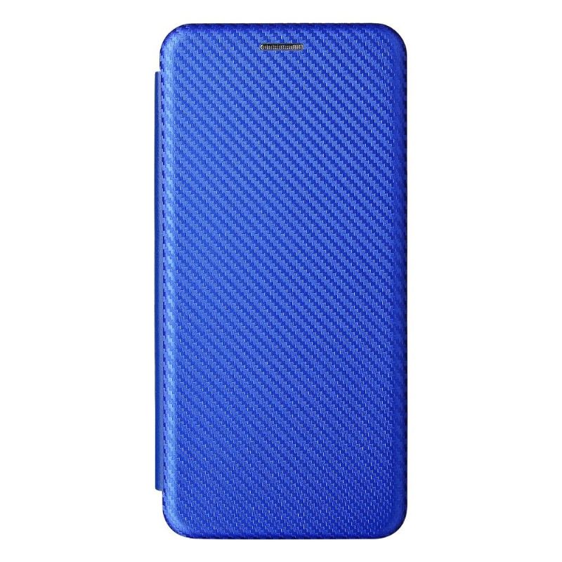 Flipové Pouzdro Na Realme C11 2021 Koženka Z Uhlíkových Vláken